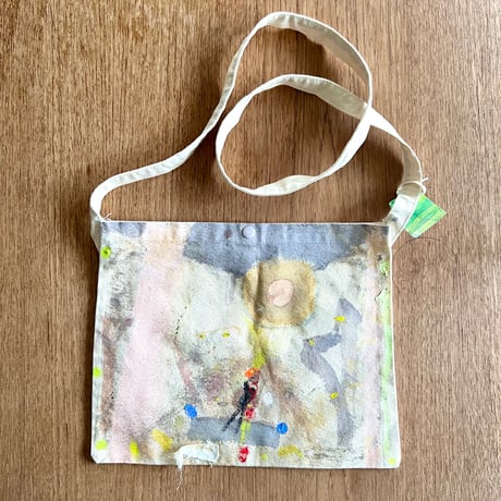 はまぐちさくらこ／Painting Bag「はぴえんど」