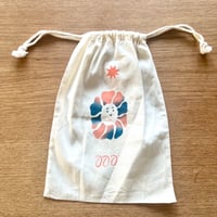 BOM(ai nishimoto)／ハンドプリント巾着