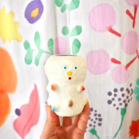 BOM(ai nishimoto)／Spook flower vase「Toge toge brother」
