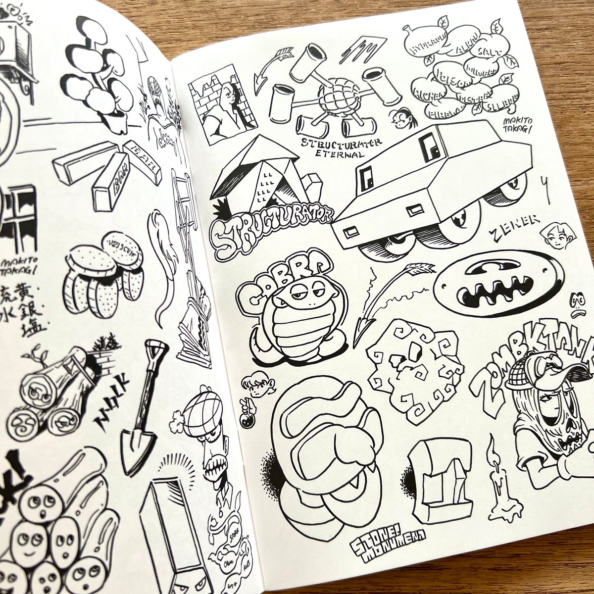 高木真希人／「SEAL CLIPS ZINE Vol.1」 | DOMA STORE