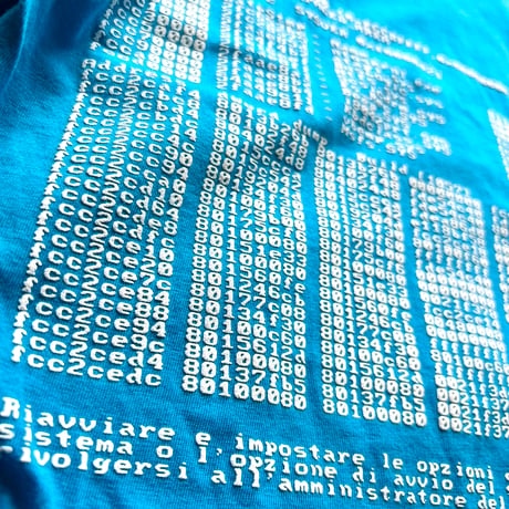 MINAMI Wea (ディナミシャイスケ)／ Blue Screen Tee