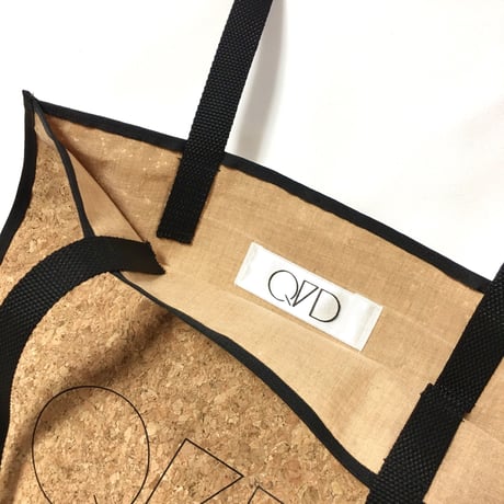 QFD／Cork tote bag