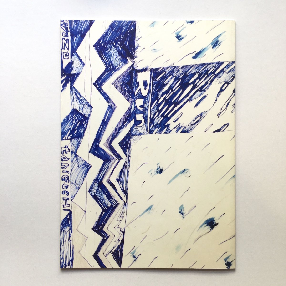 谷口正造  zine ED200 ドローイング ポスター付き Syozo Taniguchi zine“Light raging in COCOON”