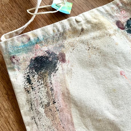 はまぐちさくらこ／Painting Bag「go out」