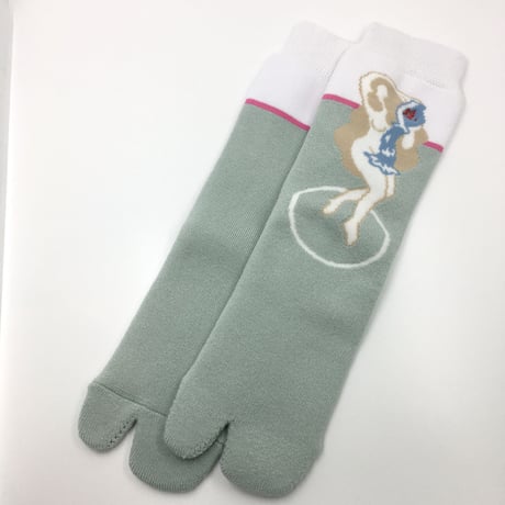 祝茉莉×noi(ETCHIRA OTCHIRA)／祝湯socks