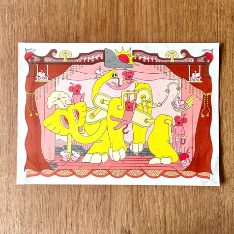 NOY／A4リソグラフポスター c