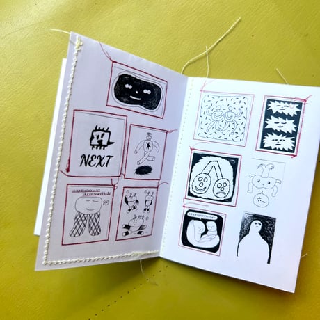 チャチャマンボ／ZINE「drawing sticker vol.3 2024-2025」