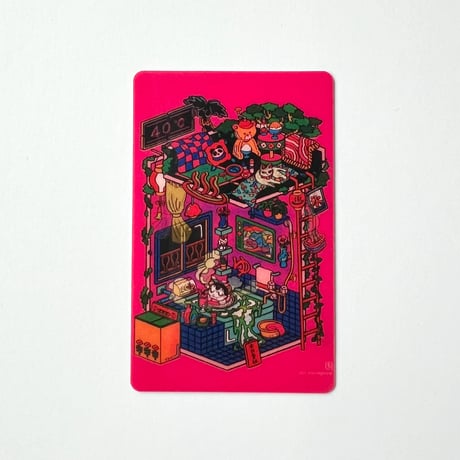 中村杏子／うごくステッカー 入浴チルタイム