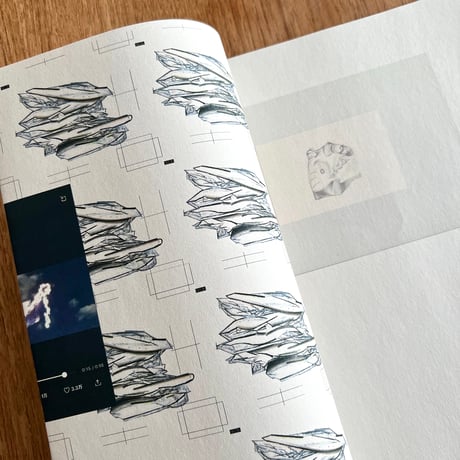 六根 由里香／ZINE 「piecemeal /2 vol.3」