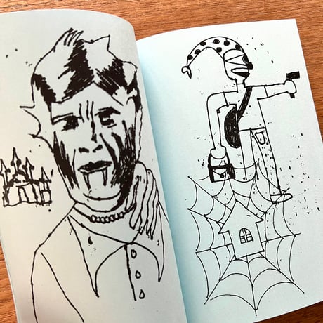 廣瀬颯／ZINE「doodle form」