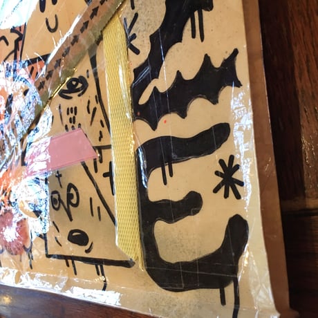 NAZE／ペーパークラッチバッグ