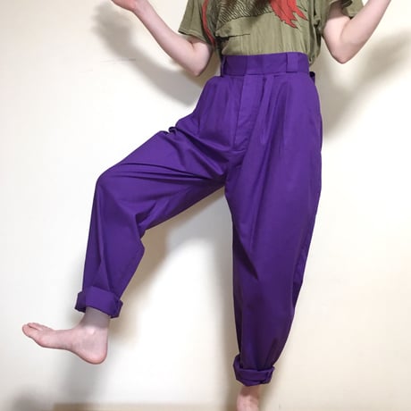 QFD／tuck pants