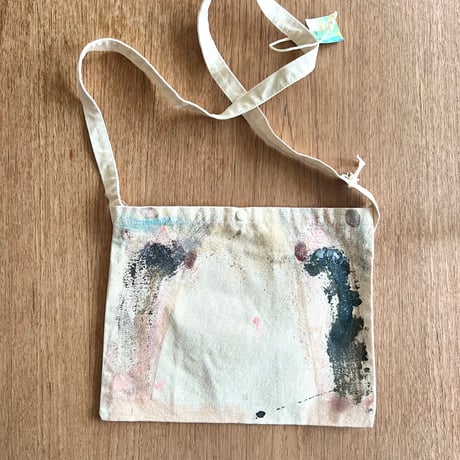 はまぐちさくらこ／Painting Bag「go out」