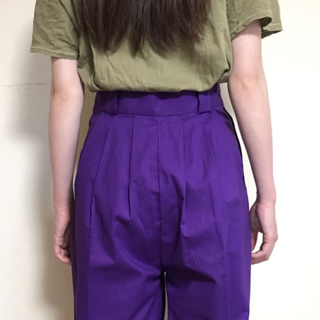 QFD／tuck pants