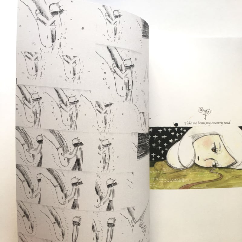 Syozo Taniguchi zine“Light raging in COCOON”