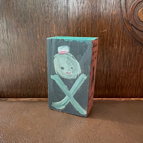 グンジユウスケ／木片作品「Fisherman」