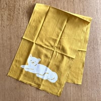 ちえちひろ／犬のてぬぐい