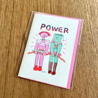 BOM(ai nishimoto)／グリーティングカード「Power Girls」