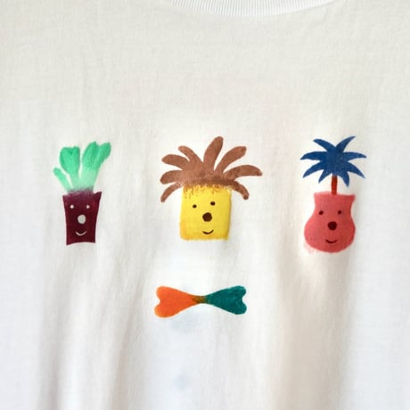 BOM(ai nishimoto)／ハンドプリントTシャツ
