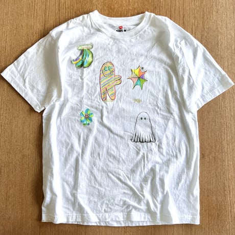 TOMOYA KUKI／painting T-shirt