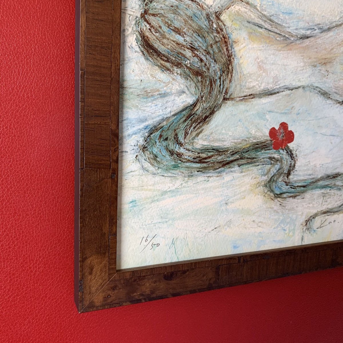 プリント絵画　Cariofillee プリント絵画 Cariofillee 美術品・アンティーク・コレクション