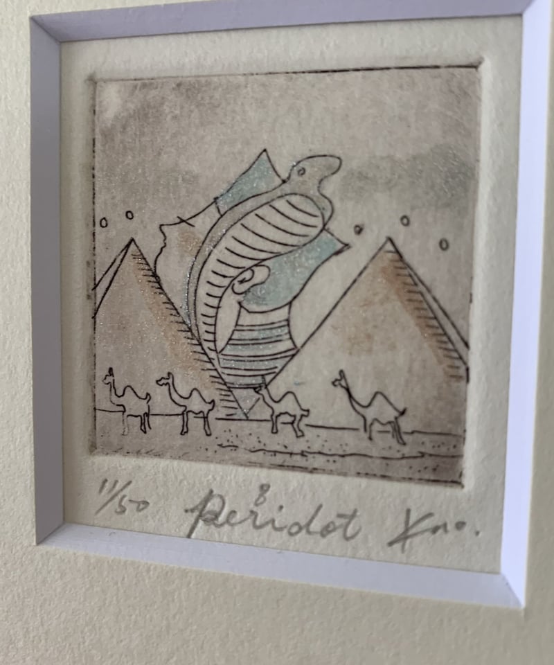 12誕生石 組み銅版画 | Kaori Hirao