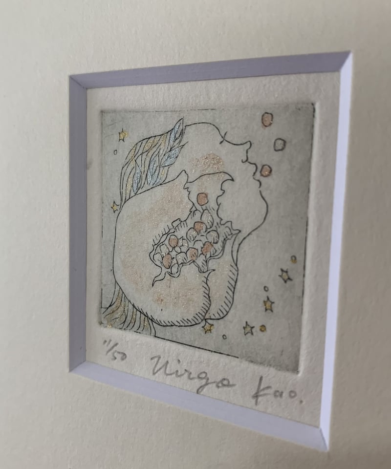 12星座 組み銅版画 | Kaori Hirao
