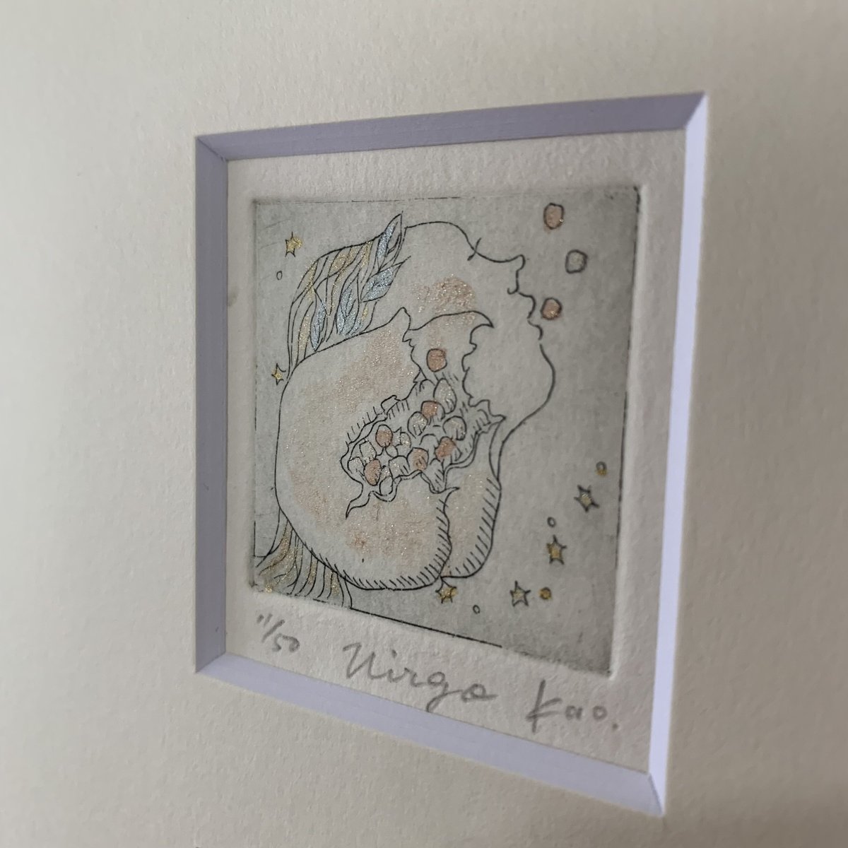 12星座 組み銅版画 | Kaori Hirao