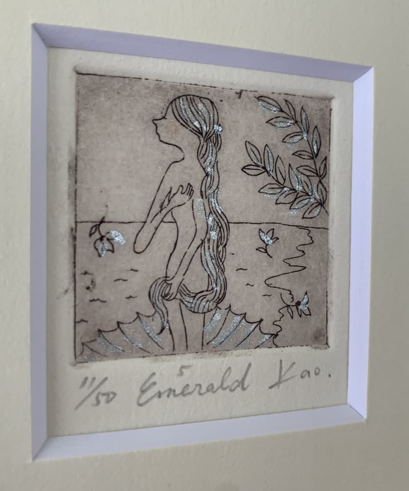 12誕生石 組み銅版画 | Kaori Hirao