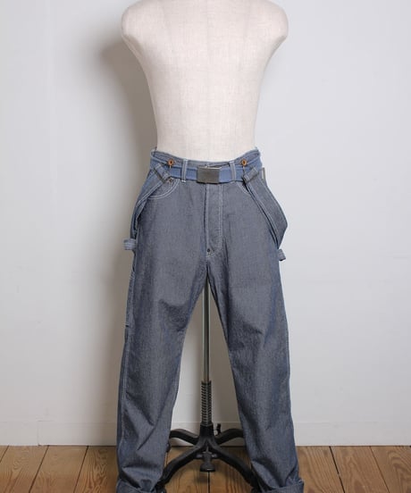 ノービブ オーバーオール / ピンストライプ　No Bib Overalls / Pin Stripe