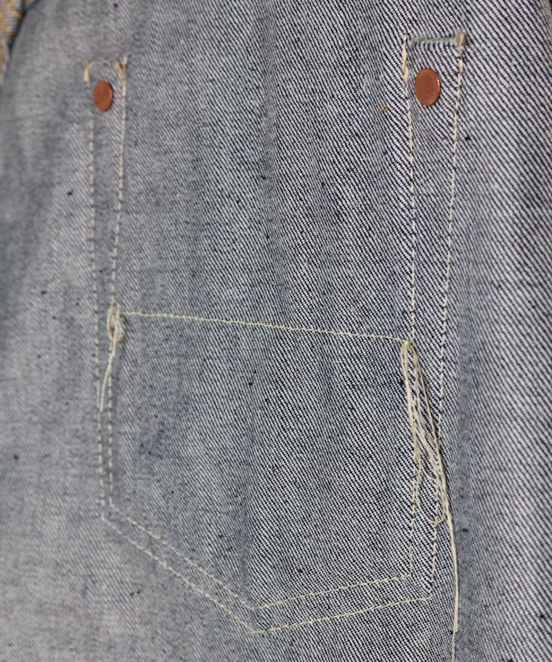 リジッドデニム5ポケットジーンズ / インディゴ | ユニセックス Rigid