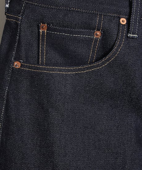 17オンスデニム５ポケットジーンズ / インディゴ　17oz Denim 5 Pockets Jeans / Indigo
