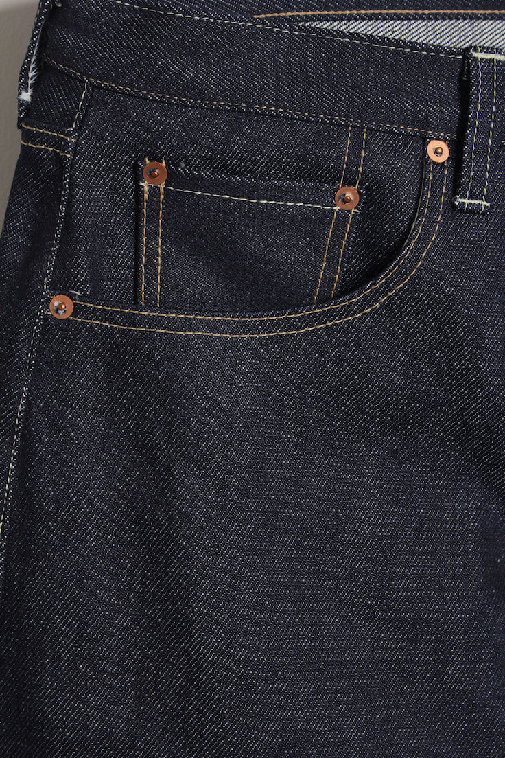 17オンスデニム５ポケットジーンズ / インディゴ　17oz Denim 5 Pockets Jeans / Indigo