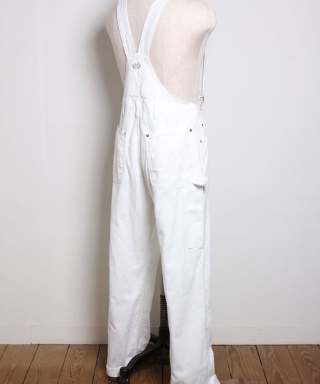 ノービブ オーバーオール / ホワイト　No Bib Overalls / White