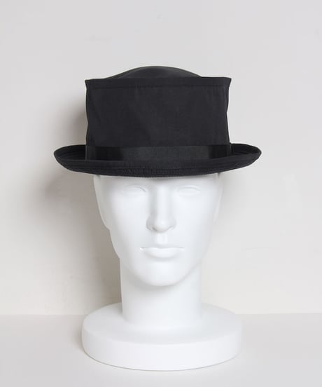 ロールアップブリム ポークパイハット / ブラック　Roll Up Brim Pork Pie Hat / Black