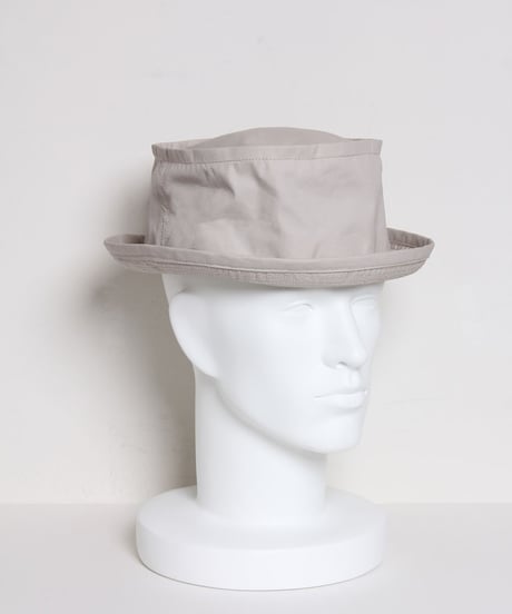 ロールアップブリム ポークパイハット / サンドベージュ　Roll Up Brim Pork Pie Hat / Sand Beige