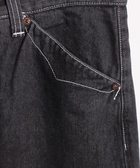 フィッシュテール ワークパンツ / ブラック　Fishtail Work Pants / Black