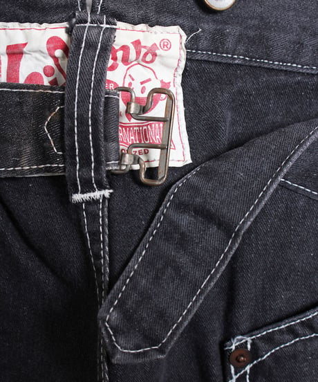 フィッシュテール ワークパンツ / ブラック　Fishtail Work Pants / Black