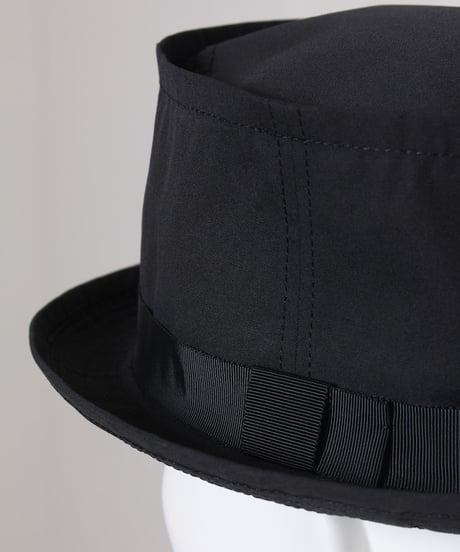 ロールアップブリム ポークパイハット / ブラック　Roll Up Brim Pork Pie Hat / Black