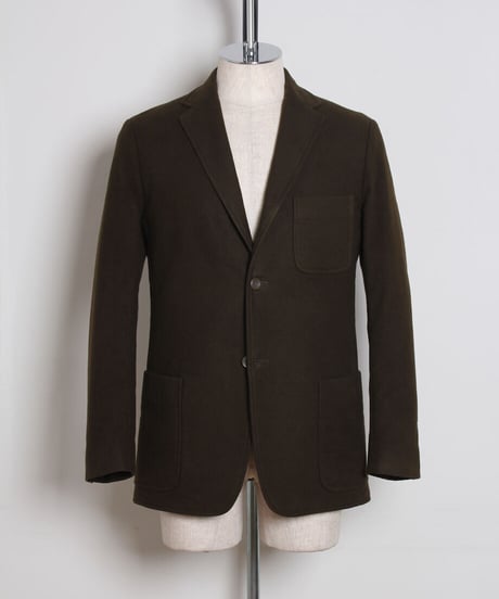 コットンフランネル フラノブレイザー / カーキ　Cotton Flannel Blazer/ Khaki