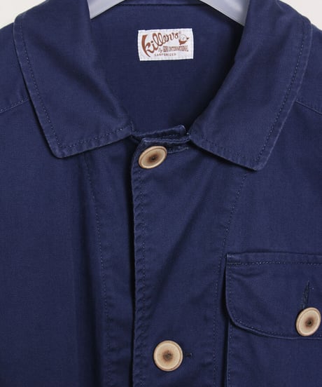 オーバーサイズ カバーオールジャケット / ブルー　Oversized Coverall Jacket / Blue