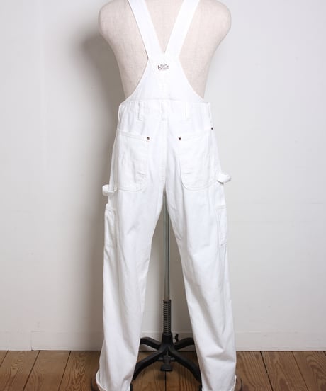 ノービブ オーバーオール / ホワイト　No Bib Overalls / White
