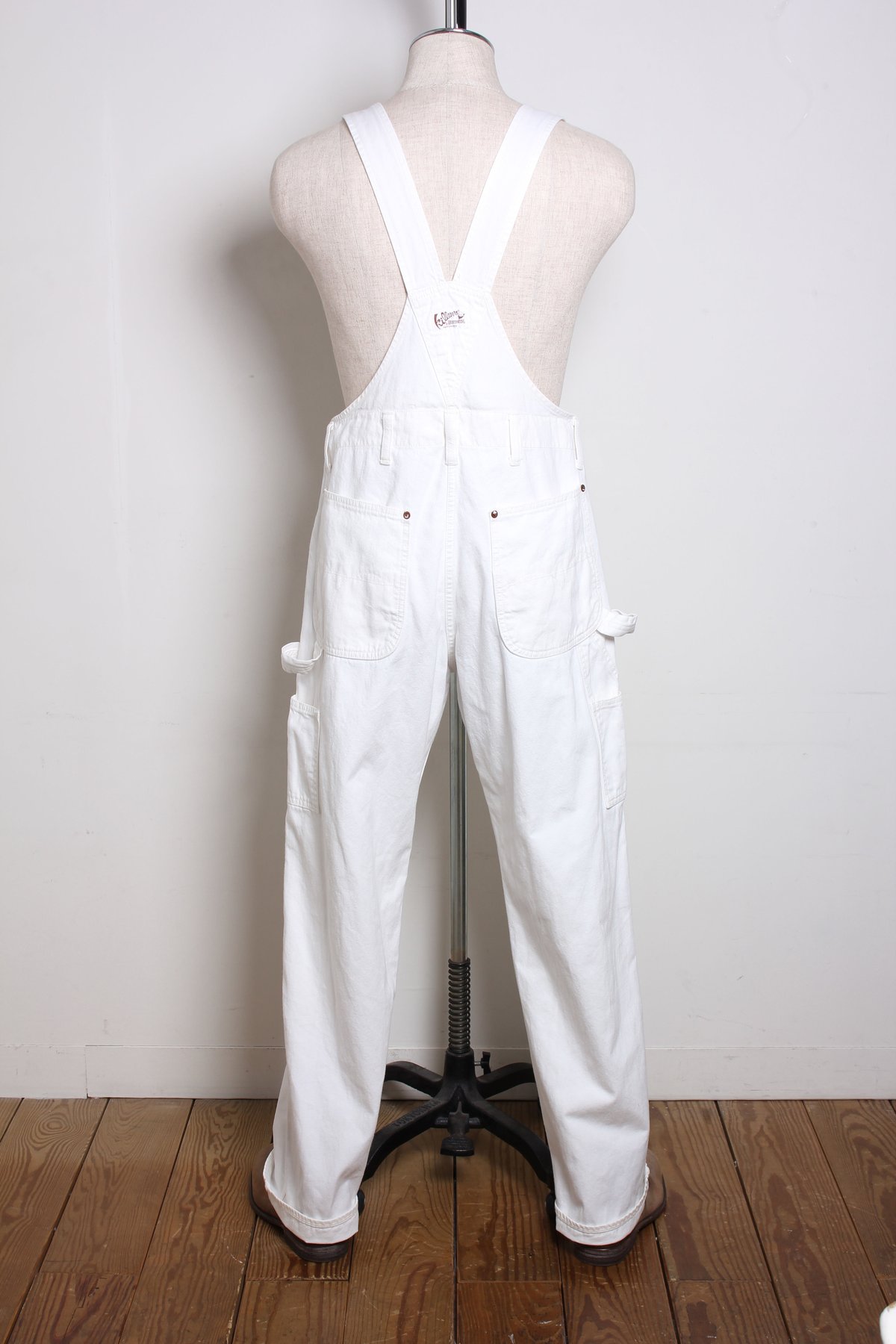 ノービブ オーバーオール / ホワイト No Bib Overalls / White