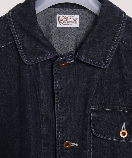 オーバーサイズ カバーオールジャケット / インディゴ　Oversized Coverall Jacket / Indigo