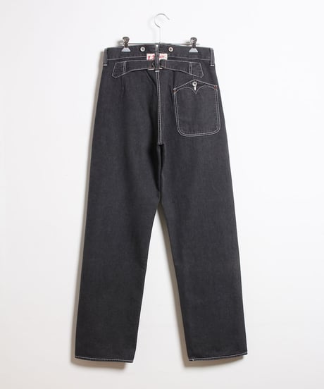 フィッシュテール ワークパンツ / ブラック　Fishtail Work Pants / Black