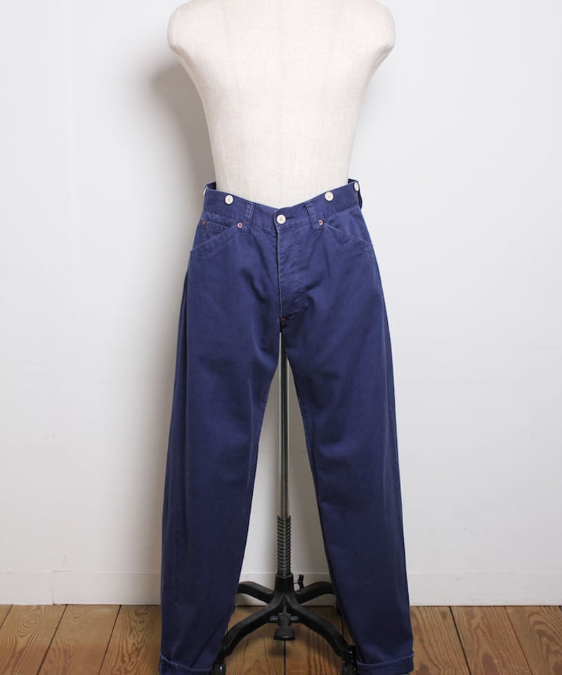 フィッシュテール ワークパンツ / ブルー Fishtail Work Pants_Blue