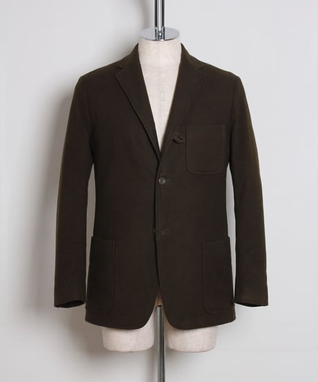 コットンフランネル フラノブレイザー / カーキ　Cotton Flannel Blazer/ Khaki