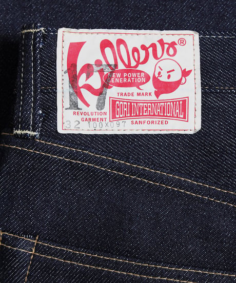 17オンスデニム５ポケットジーンズ / インディゴ　17oz Denim 5 Pockets Jeans / Indigo