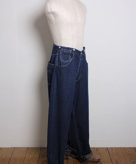 ウエスト オーバーオール / インディゴ　Waist Overalls / Indigo