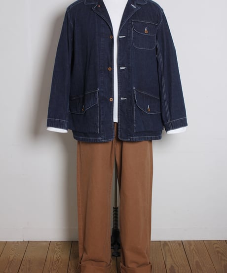 ウエスト オーバーオール / ブラウン　Waist Overalls / Brown